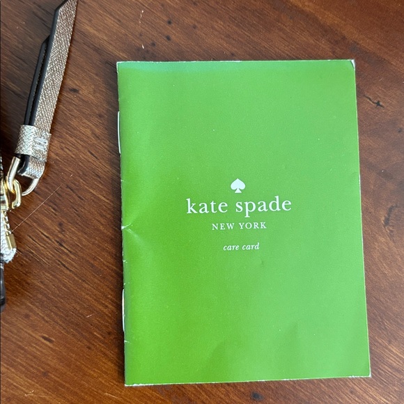 Kate Spade Metallic Gold Zip Wallet - Picture 7 of 7